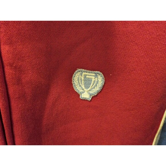 Gilyard Mfg 2XL Red Blue Full Zip Sweatshirt Logo Hip Hop Urban NWT Super Rare - Picture 13 of 17